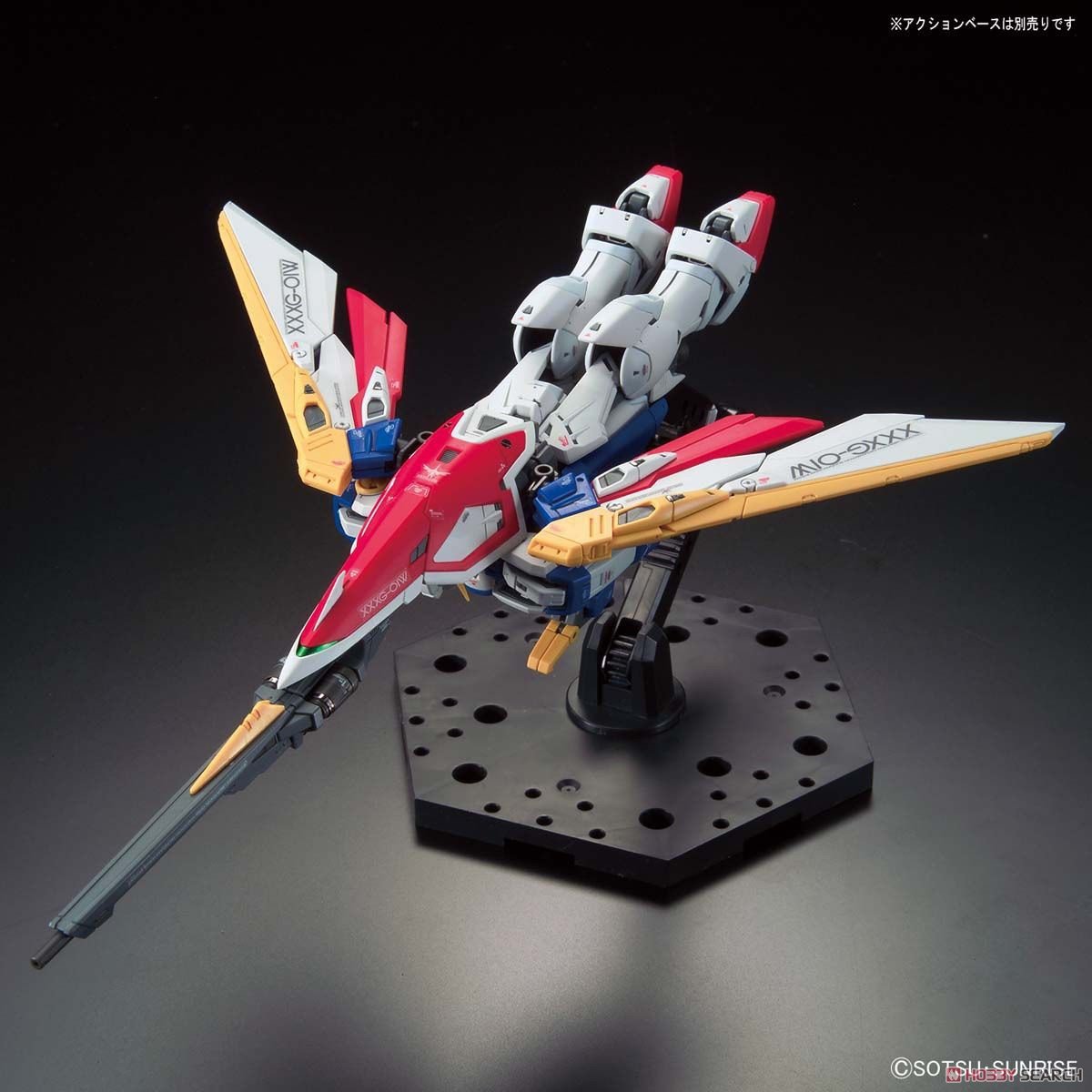 【再販】RG 1/144『ウイングガンダム』新機動戦記ガンダムW プラモデル-009