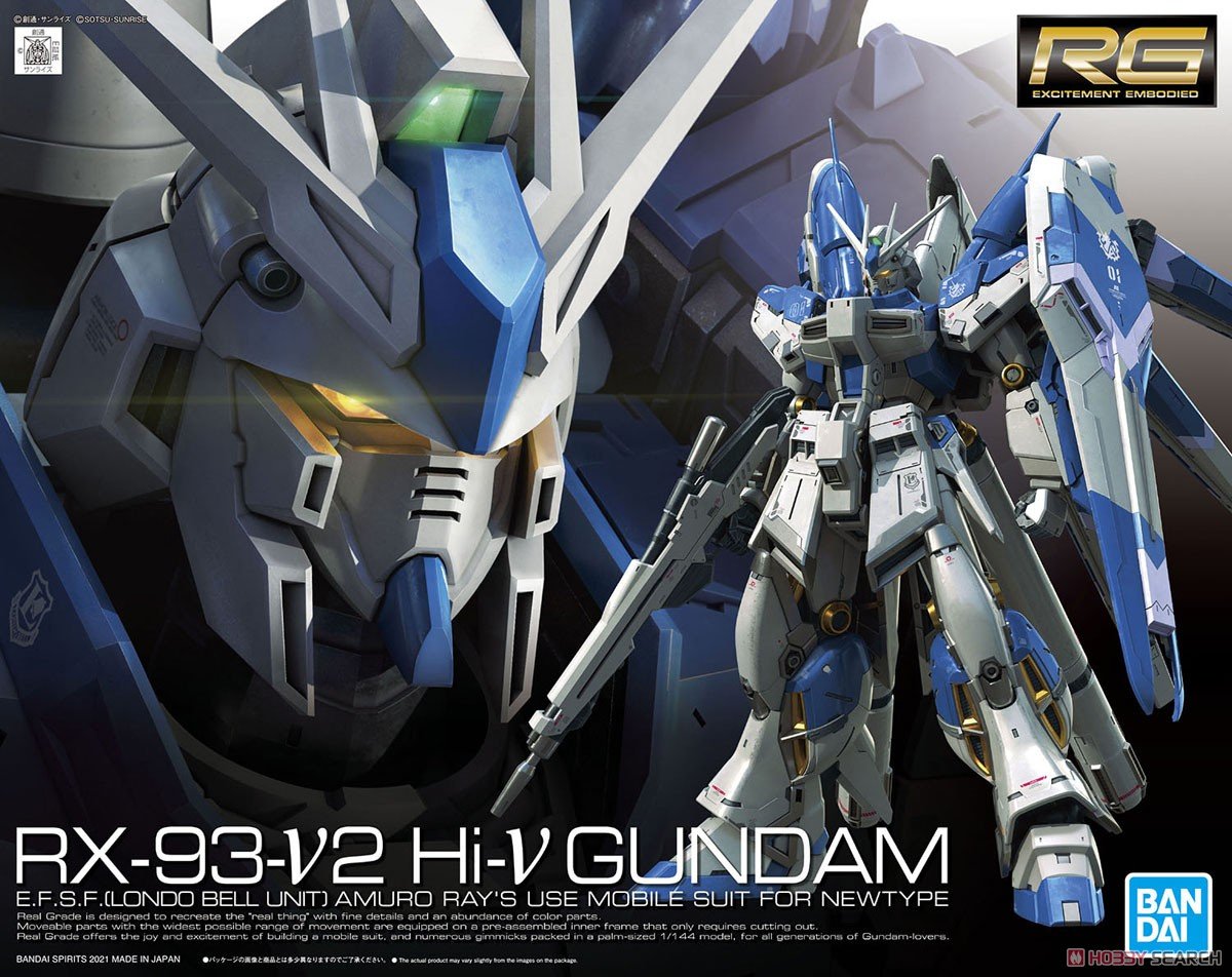 【再販】RG 1/144『Hi-νガンダム』機動戦士ガンダム 逆襲のシャア ベルトーチカ・チルドレン プラモデル-001