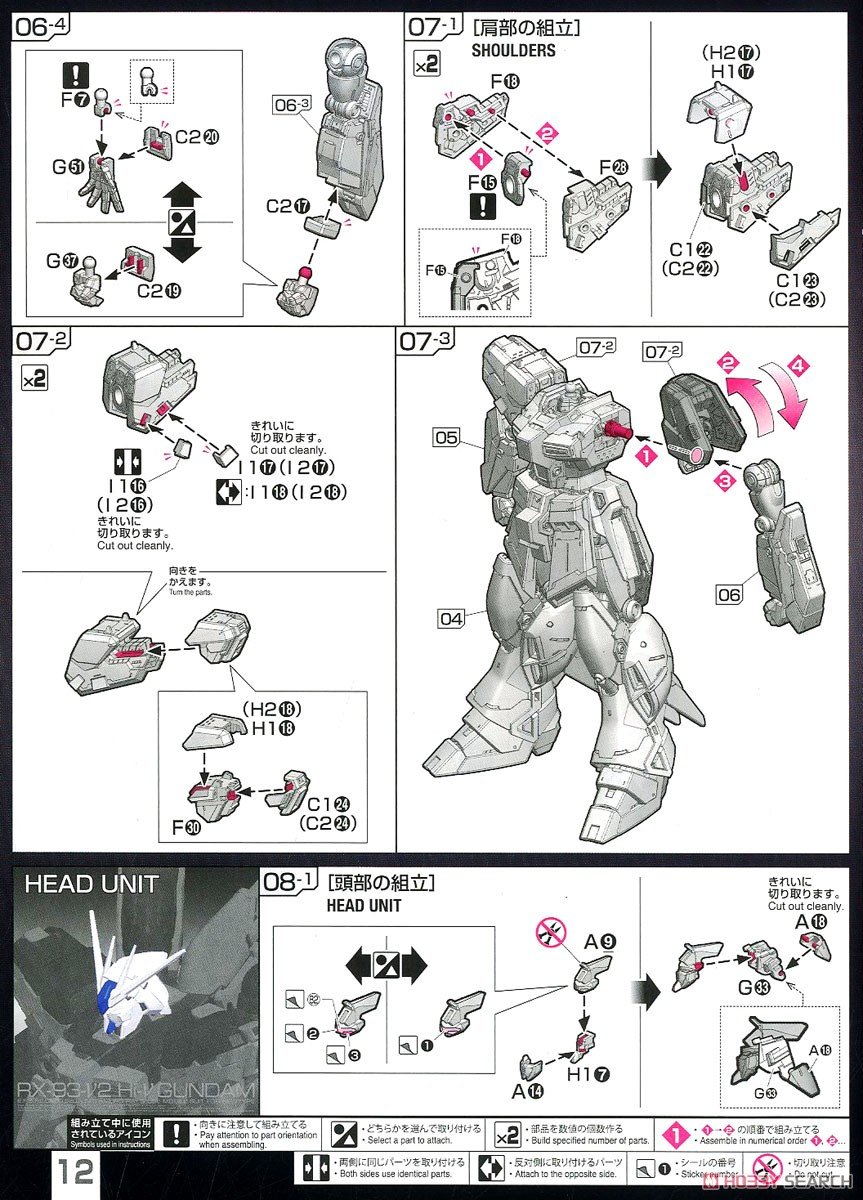 【再販】RG 1/144『Hi-νガンダム』機動戦士ガンダム 逆襲のシャア ベルトーチカ・チルドレン プラモデル-037
