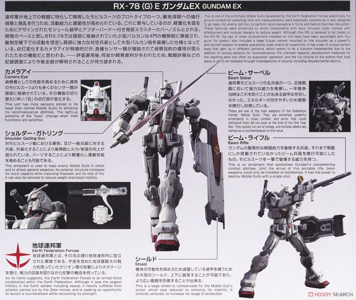 【再販】HG 1/144『ガンダムEX(復讐のレクイエム)』機動戦士ガンダム 復讐のレクイエム プラモデル-021