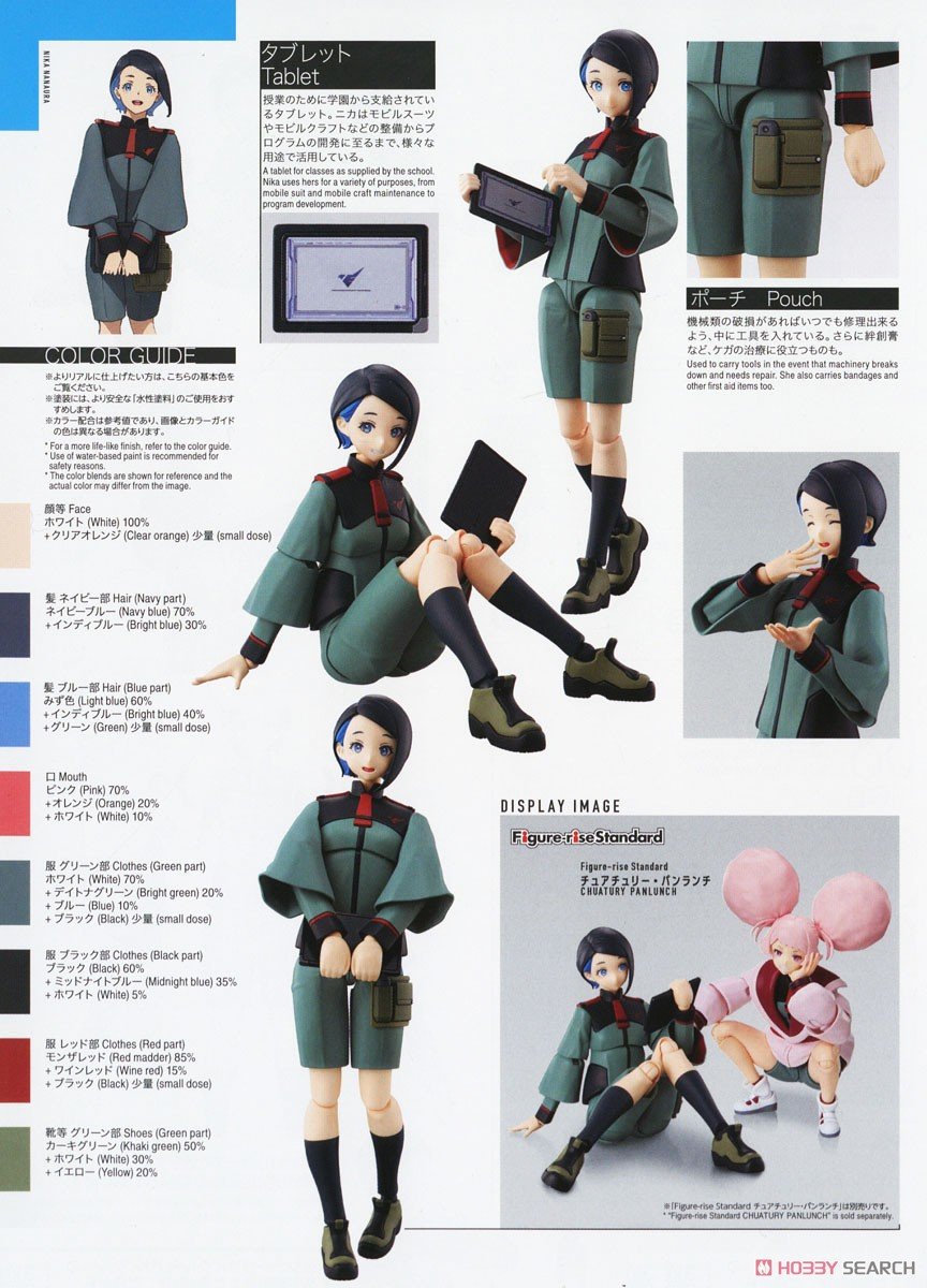【再販】Figure-rise Standard『ニカ・ナナウラ』機動戦士ガンダム 水星の魔女 プラモデル-028