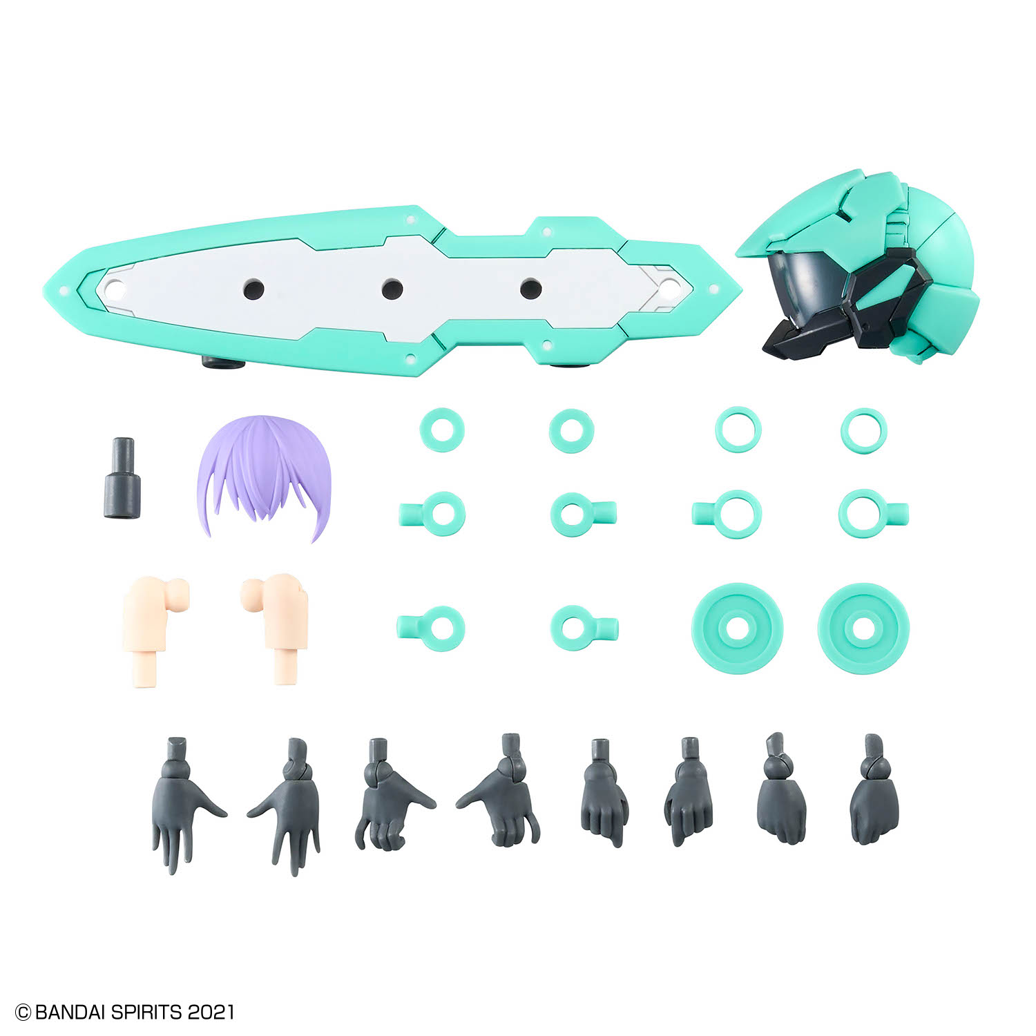 【再販】30MS『SIS-V00 ライディラ［カラーA］』30 MINUTES SISTERS プラモデル-009