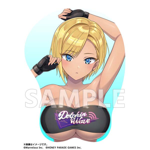 【限定販売】等身大おっぱいマウスパッド『村早麻汐』ドルフィンウェーブ グッズ