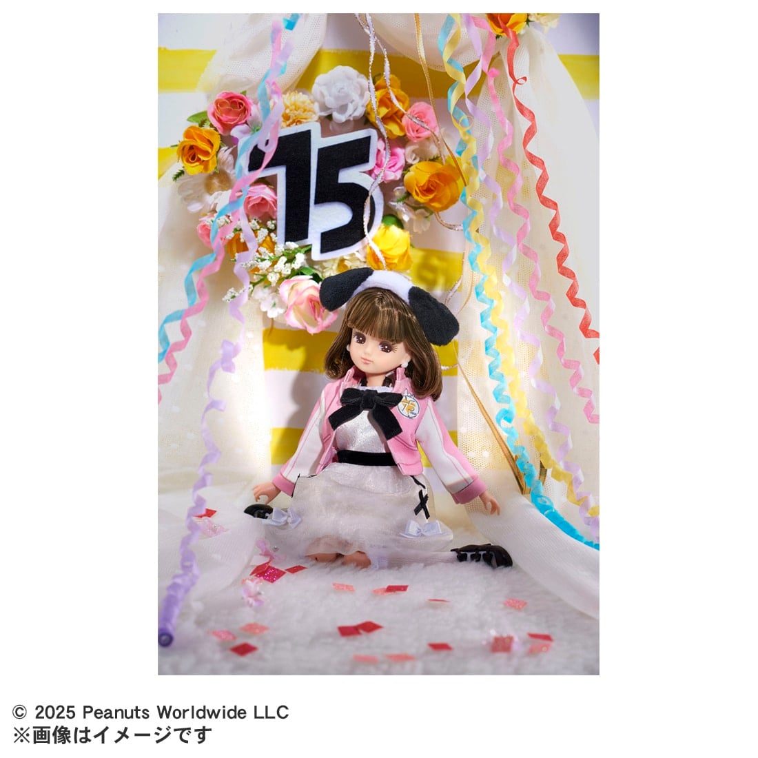 リカちゃん フォトジェニックリカ『PEANUTS 75yearsアニバーサリースヌーピースタイル』完成品ドール-005