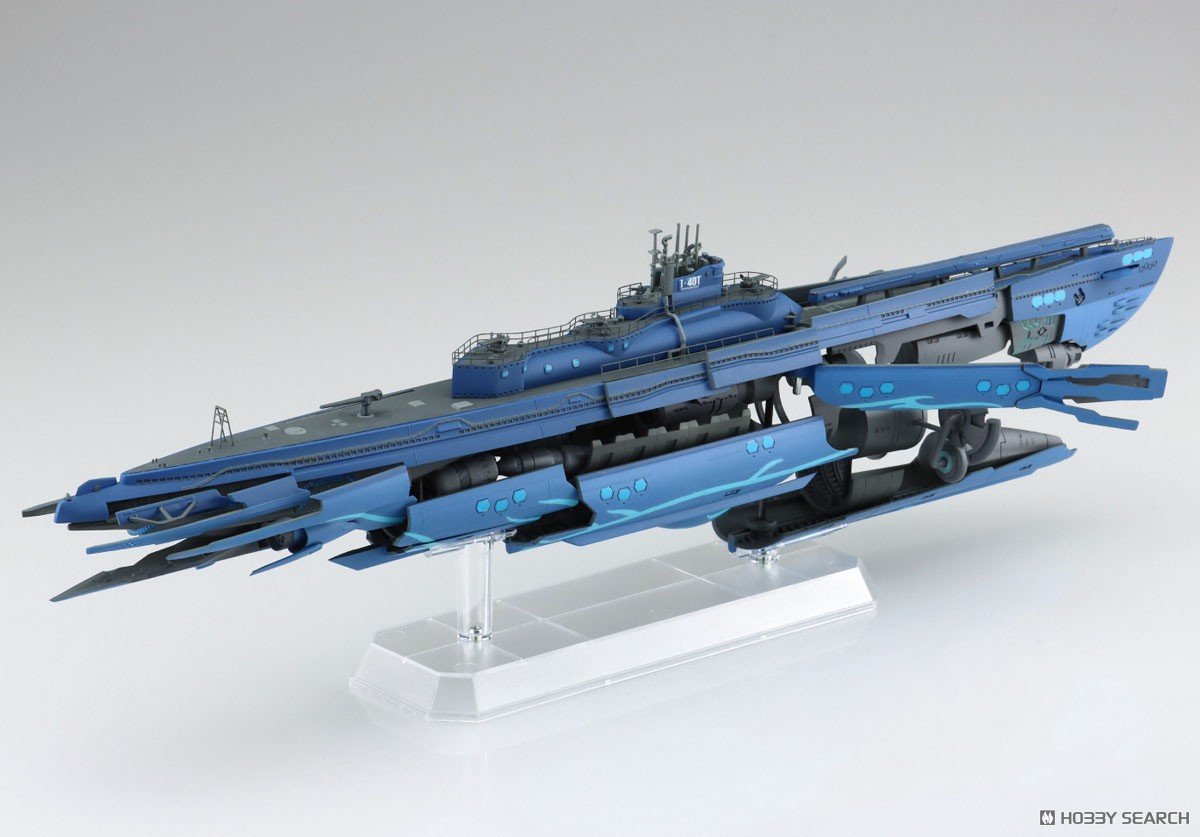 蒼き鋼のアルペジオ -アルス・ノヴァ-『潜水艦 蒼き鋼 イ401』1/350 プラモデル-005