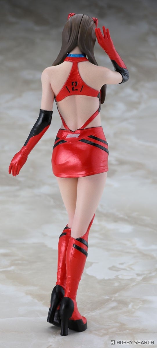 12リアルフィギュアコレクション『“エヴァンゲリオンレーシング” 松田彩花/式波・アスカ・ラングレー』1/12 レジン製キット-002