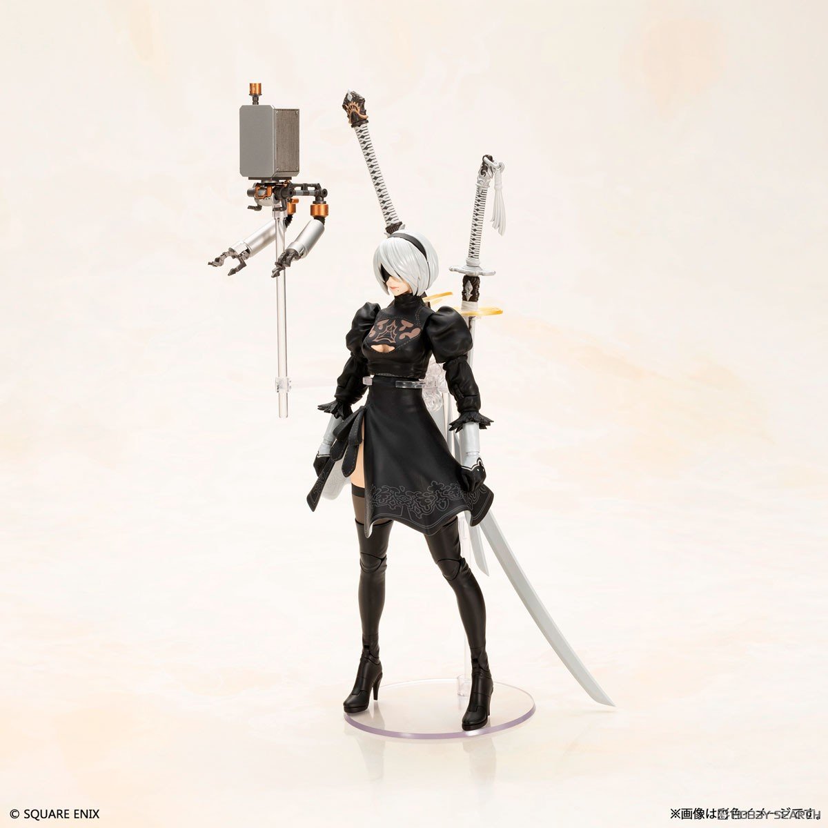 NieR：Automata『2B（ヨルハ二号B型）』プラスチックモデルキット-002