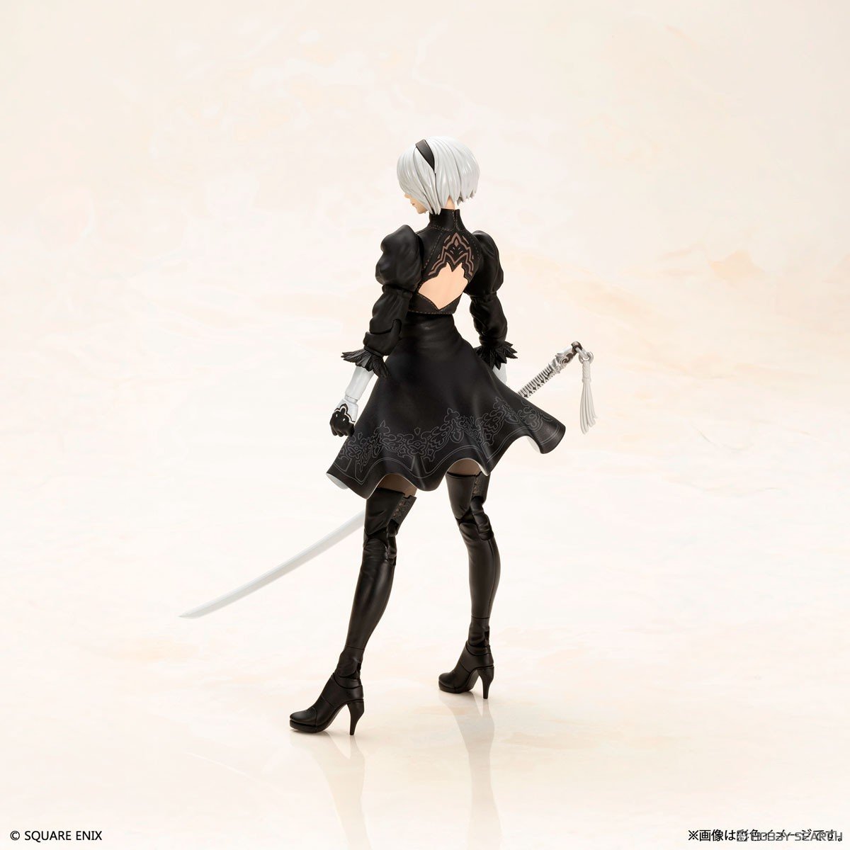 NieR：Automata『2B（ヨルハ二号B型）』プラスチックモデルキット-006