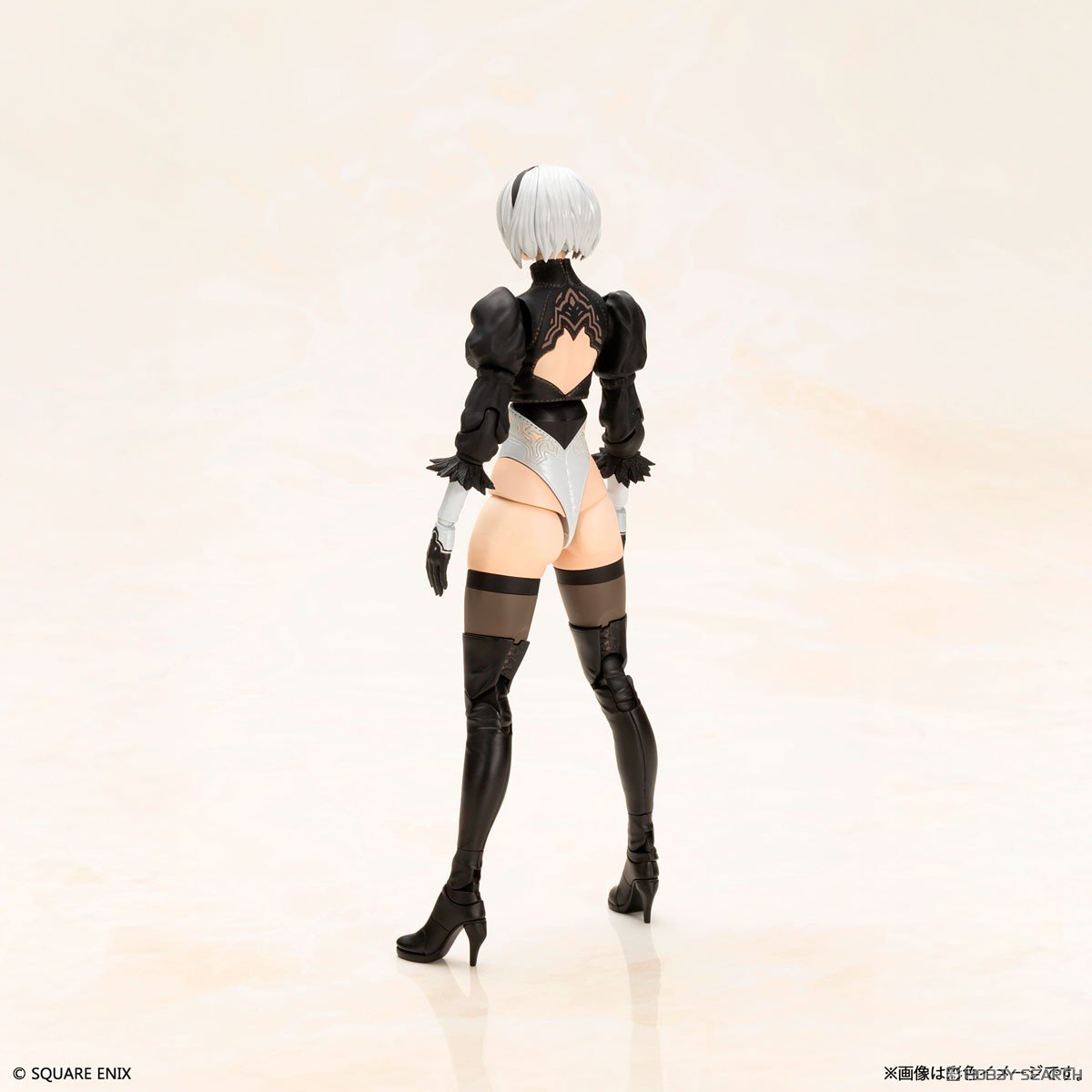 NieR：Automata『2B（ヨルハ二号B型）』プラスチックモデルキット-009