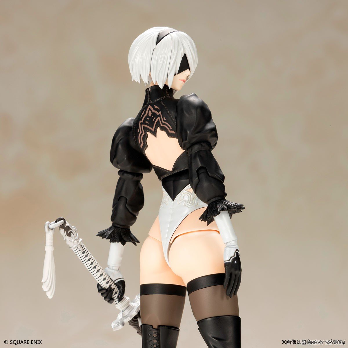 NieR：Automata『2B（ヨルハ二号B型）』プラスチックモデルキット-010
