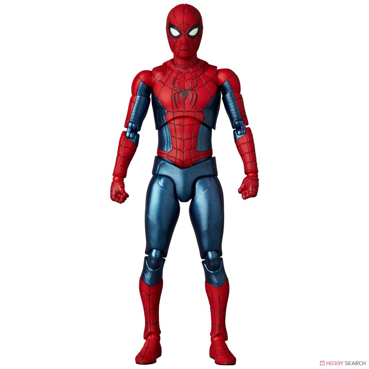 マフェックス No.262 MAFEX『SPIDER-MAN NEW RED ＆ BLUE SUIT』スパイダーマン：ノー・ウェイ・ホーム 可動フィギュア-003