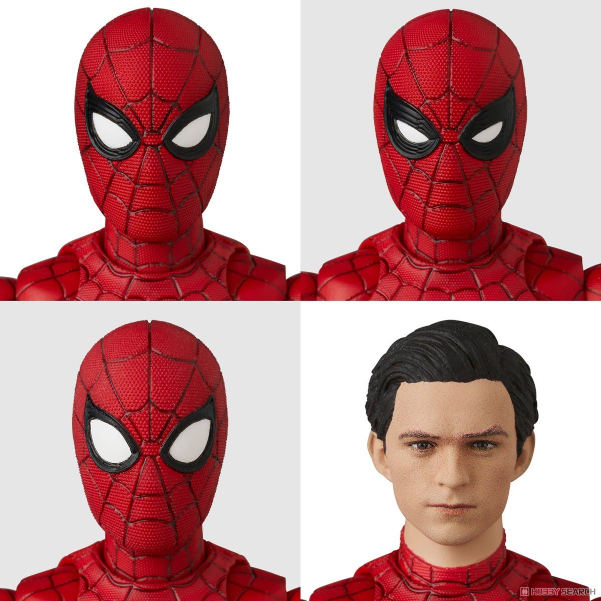 マフェックス No.262 MAFEX『SPIDER-MAN NEW RED ＆ BLUE SUIT』スパイダーマン：ノー・ウェイ・ホーム 可動フィギュア-006