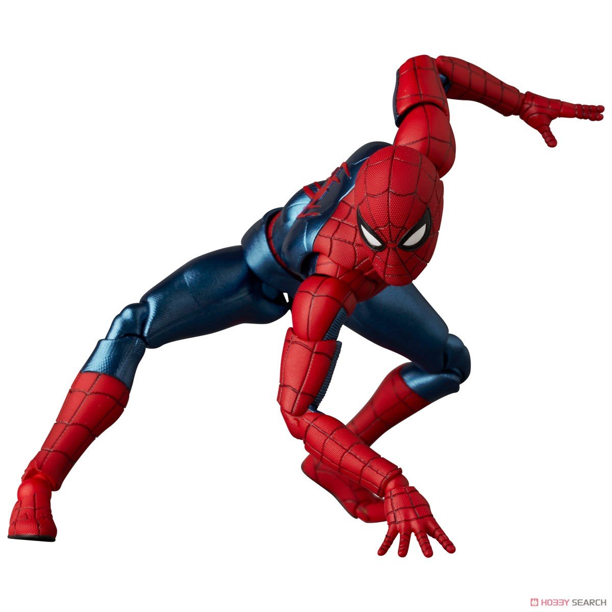 マフェックス No.262 MAFEX『SPIDER-MAN NEW RED ＆ BLUE SUIT』スパイダーマン：ノー・ウェイ・ホーム 可動フィギュア-009