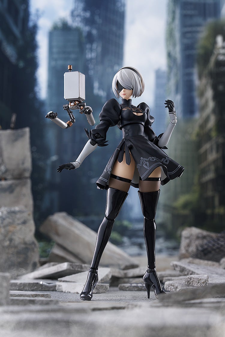 figma『2B（ヨルハ二号B型）』NieR：Automata Ver1.1a 可動フィギュア-001