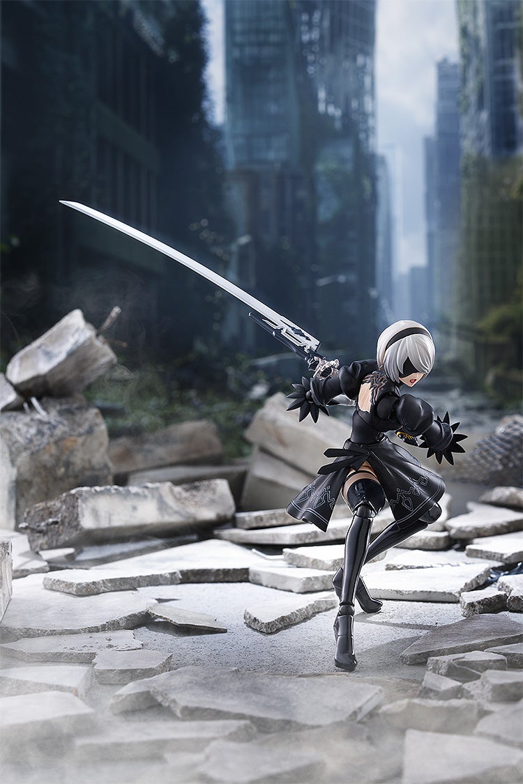 figma『2B（ヨルハ二号B型）』NieR：Automata Ver1.1a 可動フィギュア-002