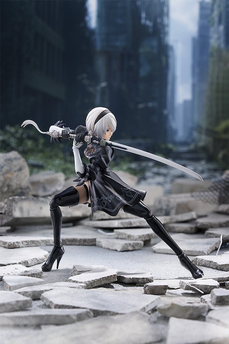 figma『2B（ヨルハ二号B型）』NieR：Automata Ver1.1a 可動フィギュア-003