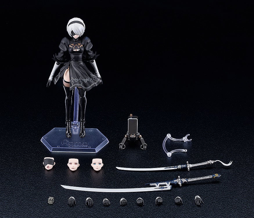 figma『2B（ヨルハ二号B型）』NieR：Automata Ver1.1a 可動フィギュア-006