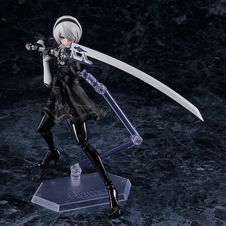 figma『2B（ヨルハ二号B型）』NieR：Automata Ver1.1a 可動フィギュア-008