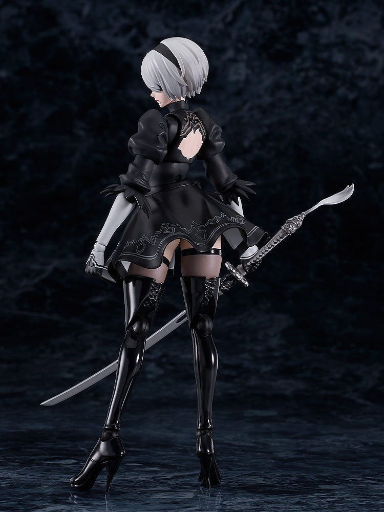 figma『2B（ヨルハ二号B型）』NieR：Automata Ver1.1a 可動フィギュア-009