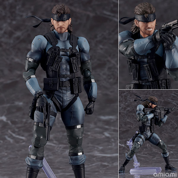 figma『ソリッド・スネーク MGS2 ver. アップデートエディション』METAL GEAR SOLID2 SONS OF LIBERTY 可動フィギュア