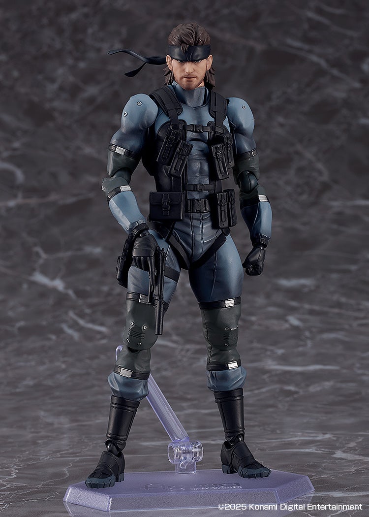 figma『ソリッド・スネーク MGS2 ver. アップデートエディション』METAL GEAR SOLID2 SONS OF LIBERTY 可動フィギュア-007