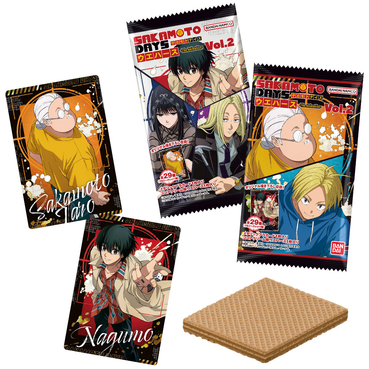 【食玩】『SAKAMOTO DAYSウエハース-The Animation- vol.2』20個入りBOX-001