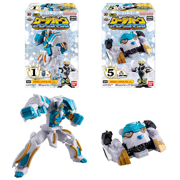 【食玩】ミニプラ ナンバーワン合体シリーズ04『グーデバーン＆ベアックマ50』12個入りBOX