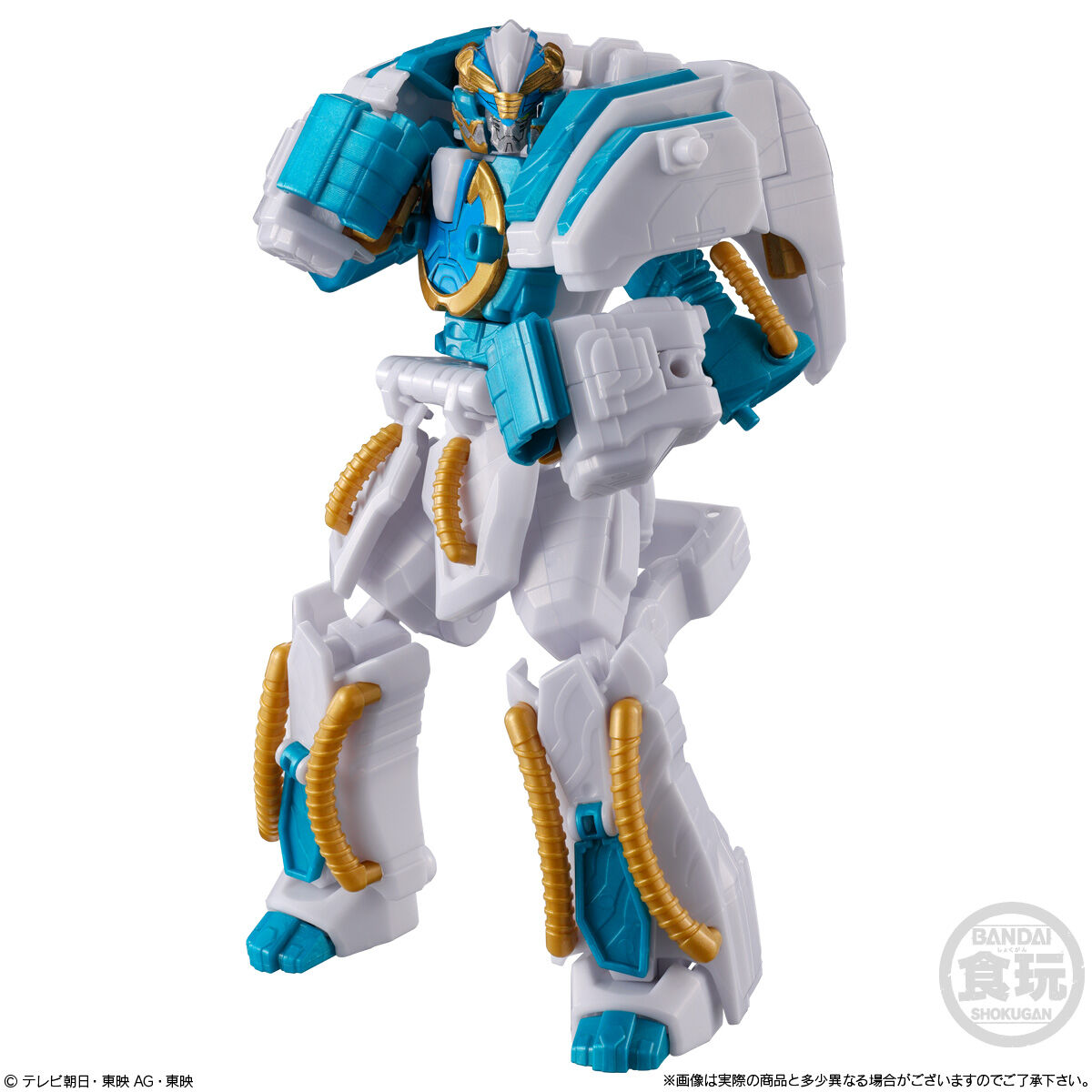 【食玩】ミニプラ ナンバーワン合体シリーズ04『グーデバーン＆ベアックマ50』セット-004