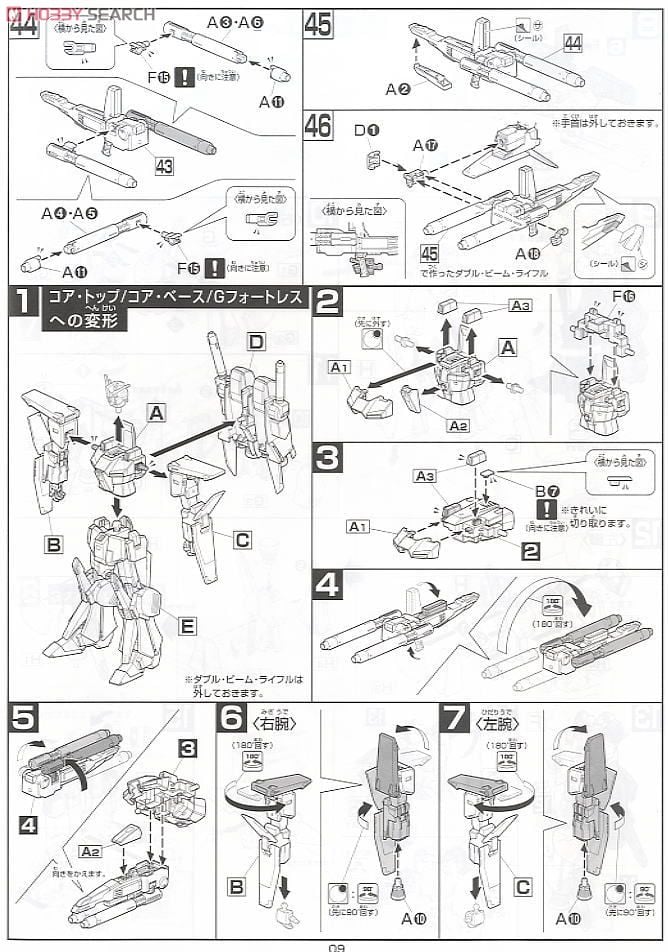 【再販】HGUC 1/144『ZZガンダム』機動戦士ガンダムZZ プラモデル-015
