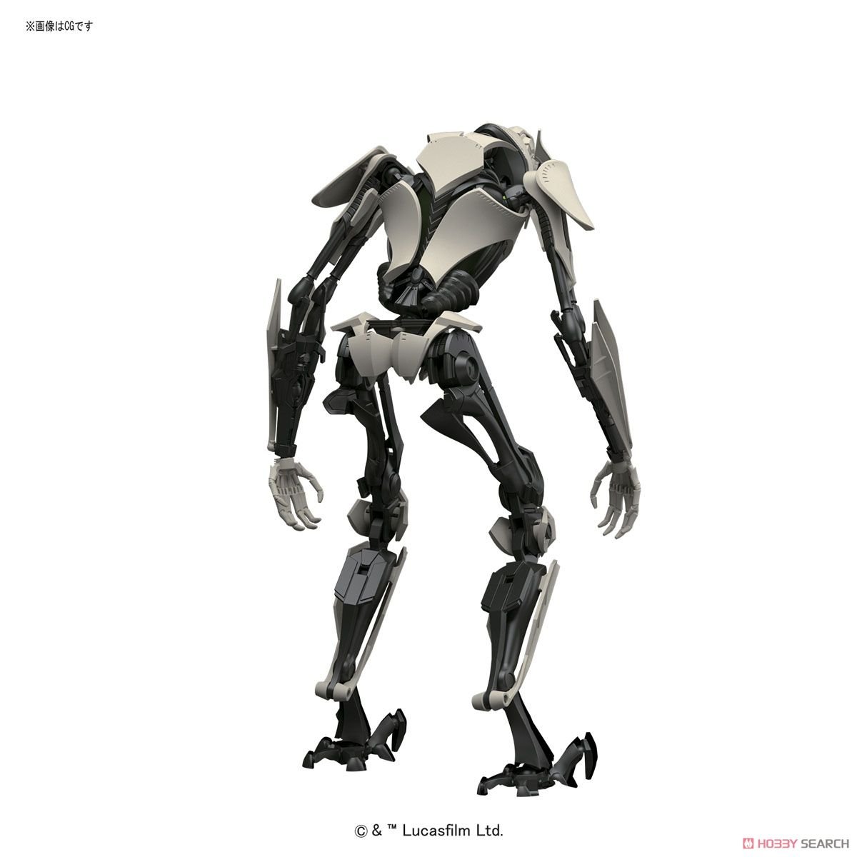 【再販】スター・ウォーズ エピソード3/ シスの復讐『グリーヴァス将軍』1/12 プラモデル-015