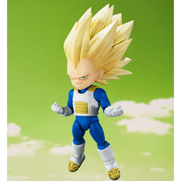 【限定販売】S.H.Figuarts『スーパーサイヤ人3ベジータ（ミニ）-DAIMA-』ドラゴンボールDAIMA 可動フィギュア