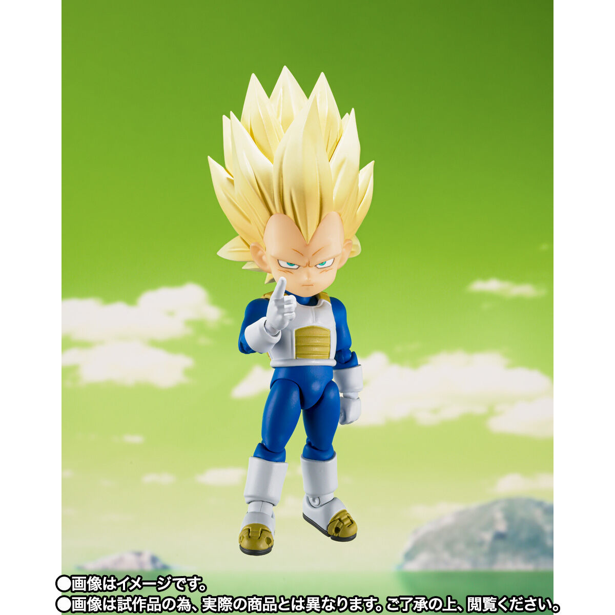 【限定販売】S.H.Figuarts『スーパーサイヤ人3ベジータ（ミニ）-DAIMA-』ドラゴンボールDAIMA 可動フィギュア-002