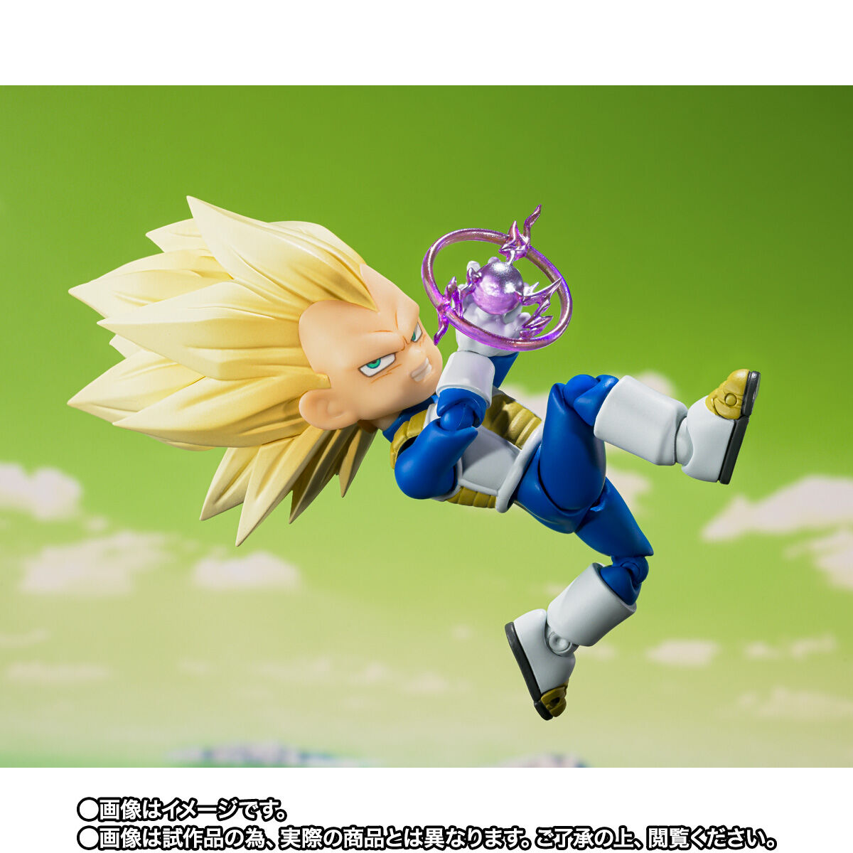 【限定販売】S.H.Figuarts『スーパーサイヤ人3ベジータ（ミニ）-DAIMA-』ドラゴンボールDAIMA 可動フィギュア-006