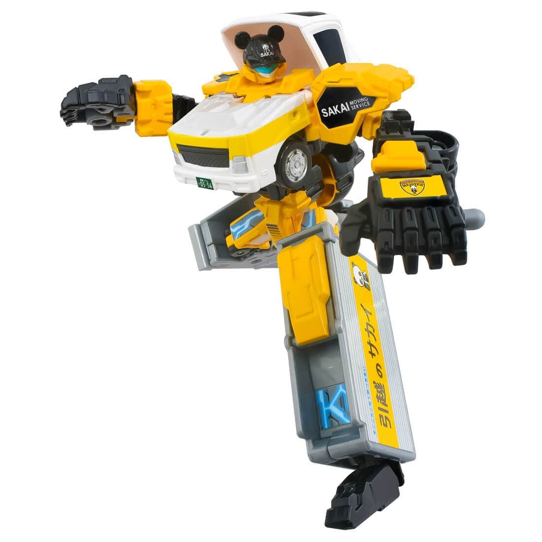 トミカ ジョブレイバー『TJB08 キャリーブレイバー サカイ引越センター 引越トラック』変形合体フィギュア-001