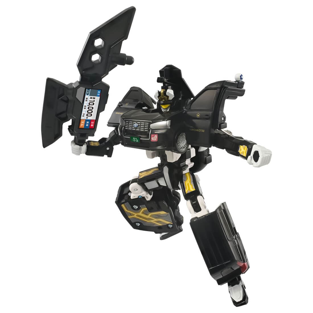 トミカ ジョブレイバー『TJB09 ドライブレイバー 日本交通 トヨタ ジャパンタクシー』変形合体フィギュア-006