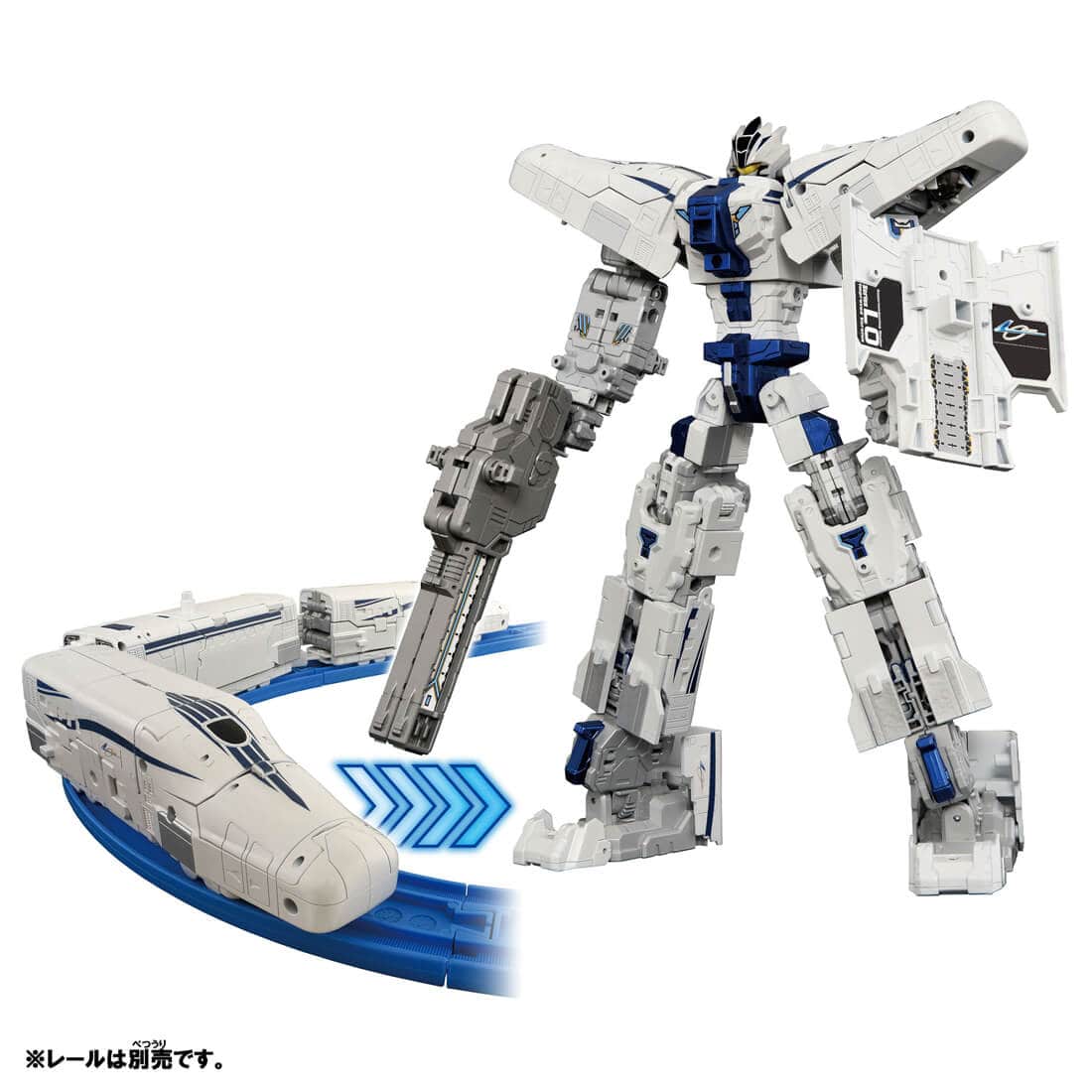 新幹線変形ロボ シンカリオンCW『シンカリオン L0 改良型試験機』変形合体プラレール-001