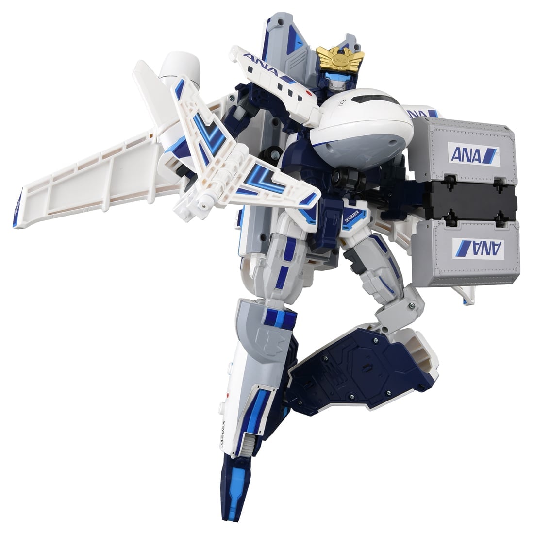 トミカ ジョブレイバー『TJBDX DX スカイブレイバー ANA ジェット旅客機』変形合体フィギュア-004