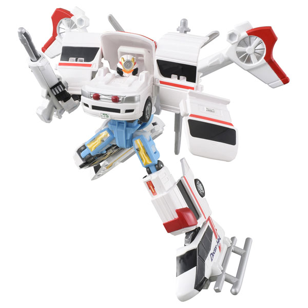 トミカ ジョブレイバー TJBDX ユナイトメディブレイバー 救急車&ドクターヘリ 合体セット