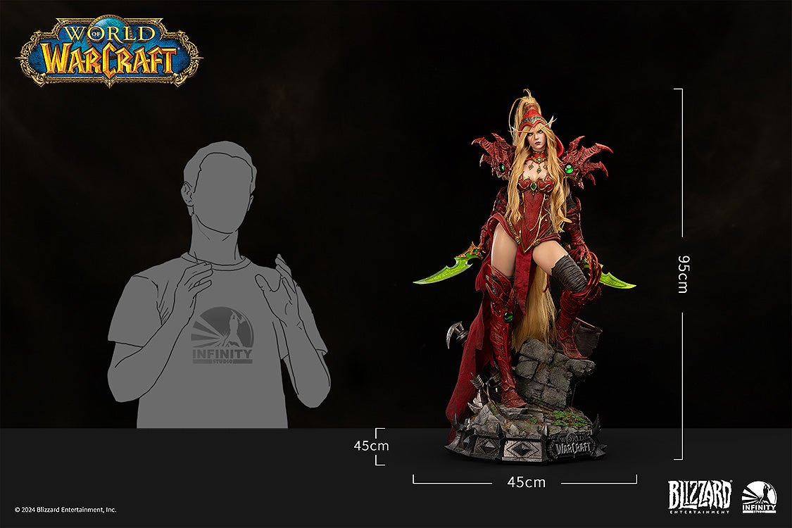 Infinity Studio×Blizzard Entertainment『ヴァリーラ・サングイナー』World Of Warcraft 1/3 完成品フィギュア-009