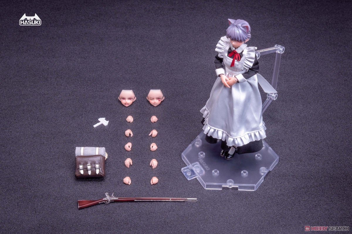 pocket artシリーズ『PA010 メイド銃士 FKEY』1/12 完成品アクションフィギュア-003