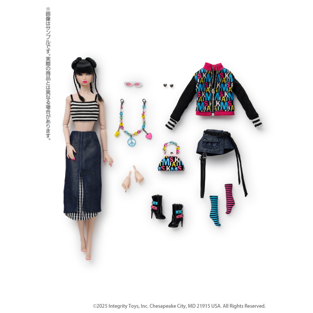 The FR:Nippon™ Collection Misaki™『Neo Rave 81104 ネオ・レイヴ』完成品ドール-007