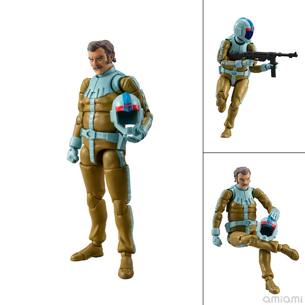 G.M.G. COLLECTION 08 機動戦士ガンダム ジオン公国軍『ランバ・ラル ノーマルスーツVer.』可動フィギュア