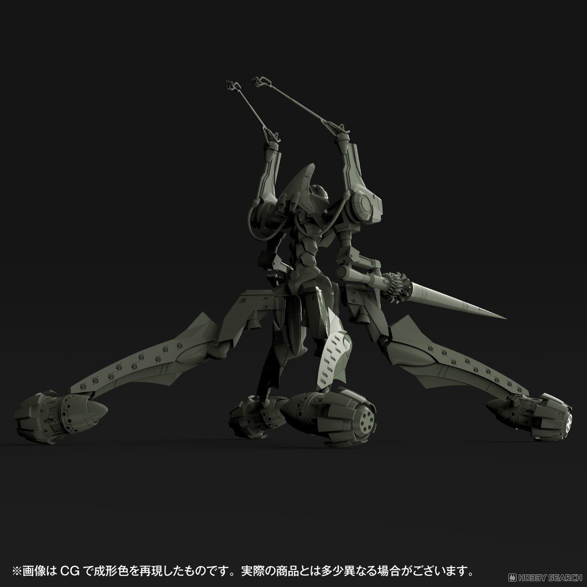 ARTPLA SCULPTURE WORKS『エヴァンゲリオン仮設5号機“決闘ベタニアベース”』プラモデル-012