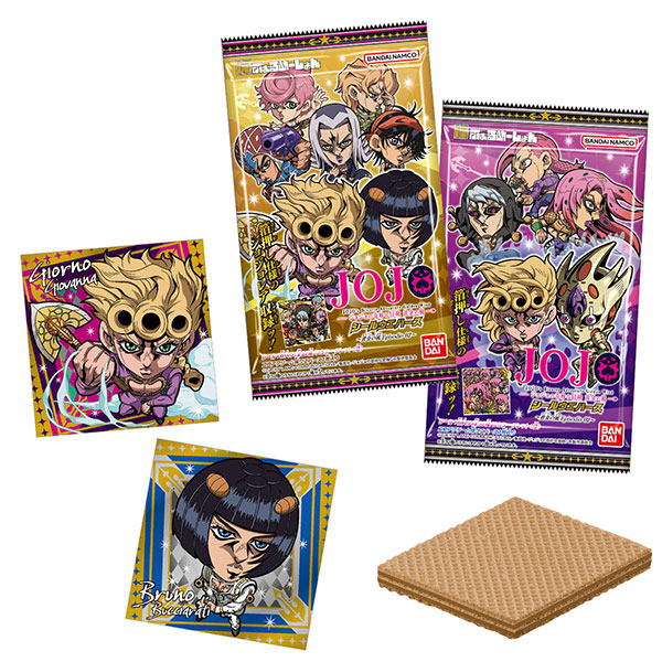 【食玩】にふぉるめーしょん『ジョジョの奇妙な冒険 シールウエハース ～黄金の風 Episodio02～』20個入りBOX