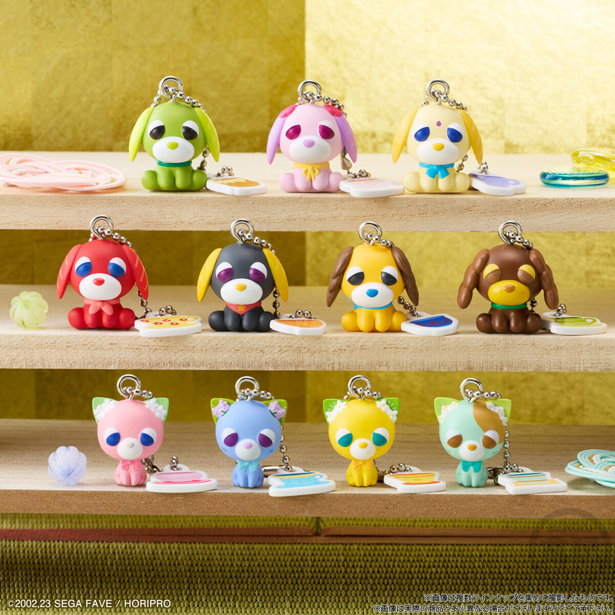 【食玩】『チョコボーロ お茶犬』10個入りBOX-009