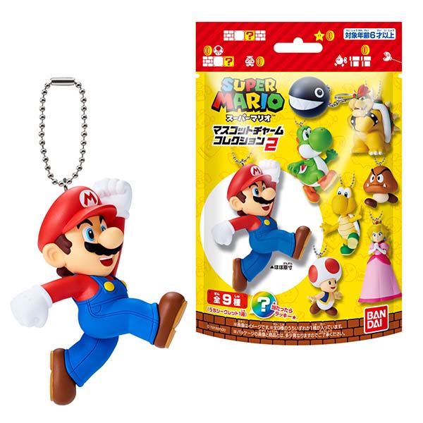 【食玩】『スーパーマリオ マスコットチャームコレクション2』10個入りBOX