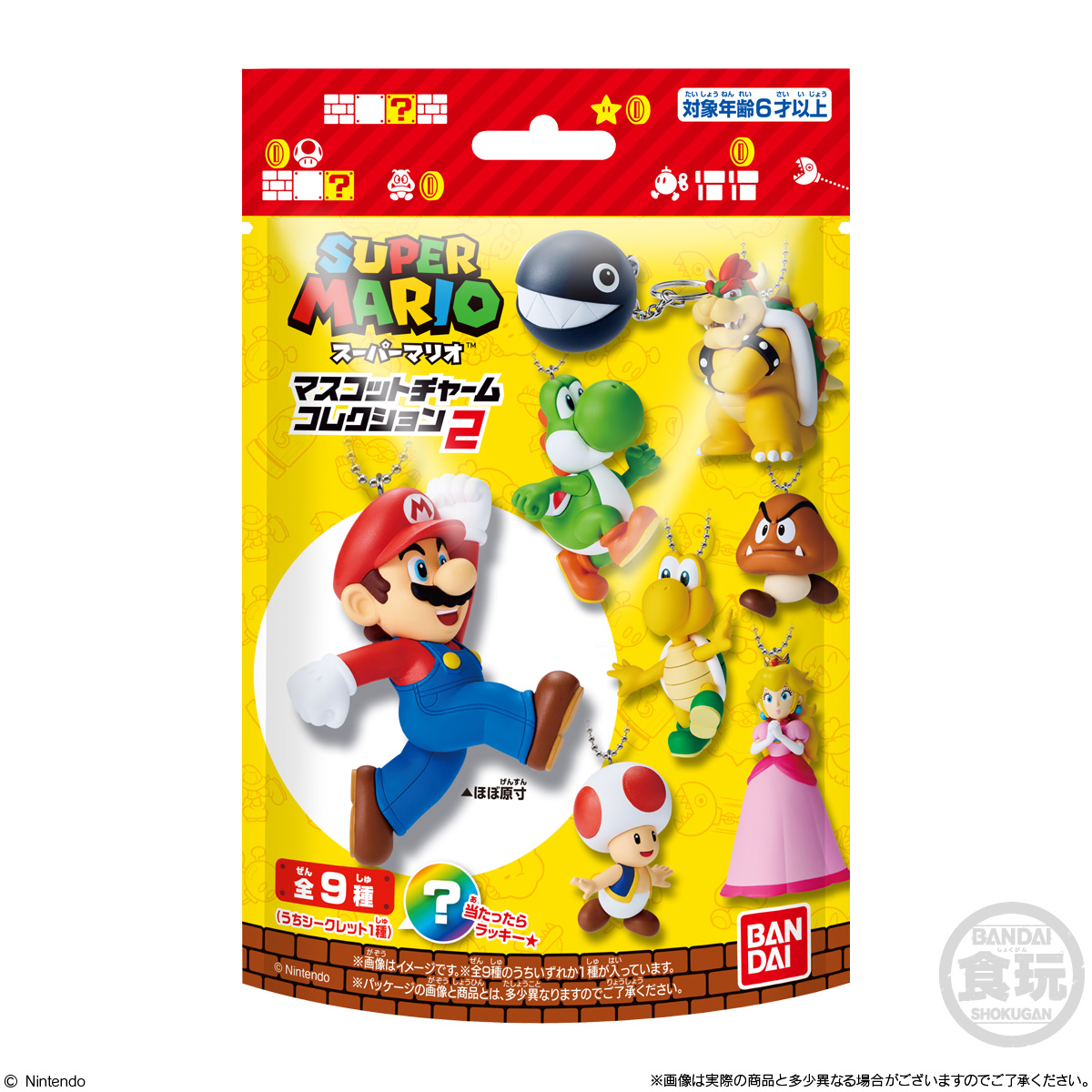【食玩】『スーパーマリオ マスコットチャームコレクション2』10個入りBOX-007