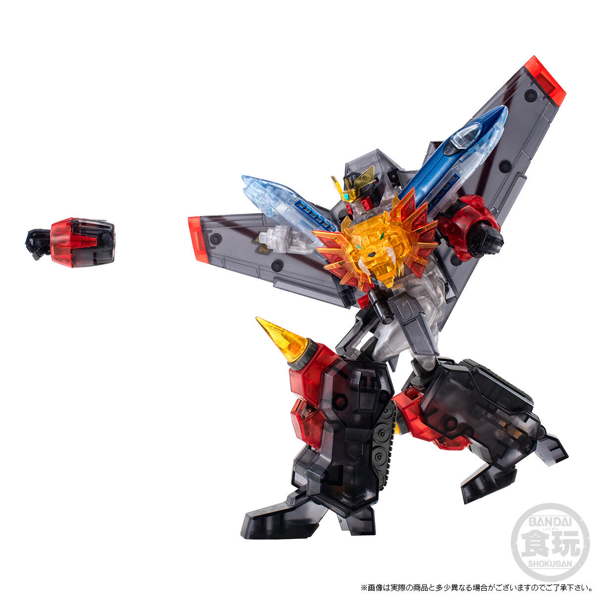 【限定販売】【食玩】SMP [SHOKUGAN MODELING PROJECT] 『勇者王ガオガイガー クリアカラーVer.』プラモデル-002