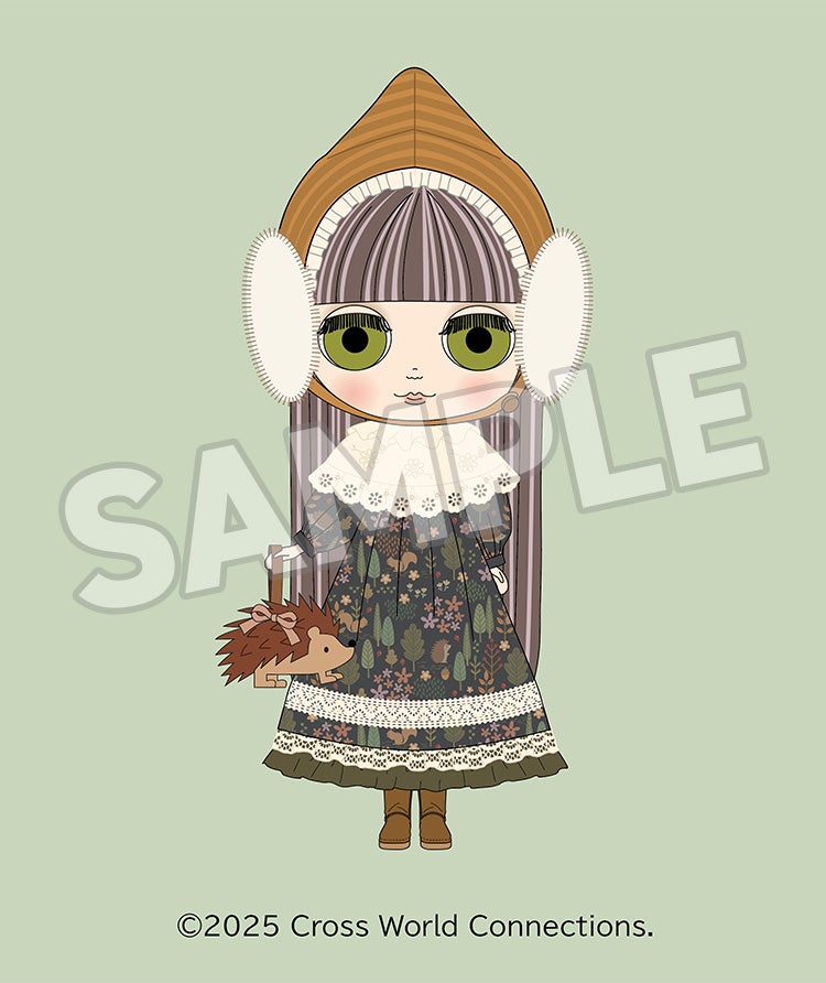 ブライス『ヘッジホッグのヘーゼル』Blythe 完成品ドール-001