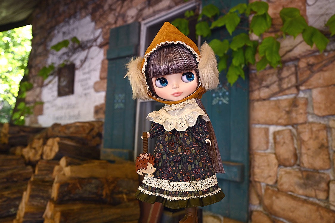 ブライス『ヘッジホッグのヘーゼル』Blythe 完成品ドール-003